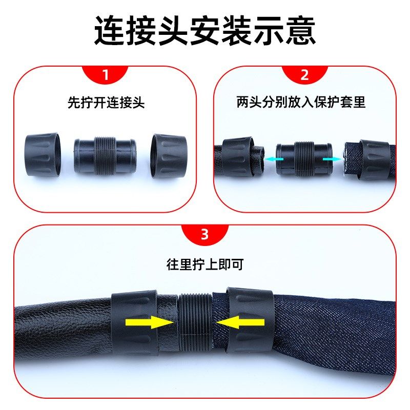 WP-26氩弧焊枪保护套牛皮套加厚防火阻燃WP-18焊枪线保护套摇把焊,淘宝优惠券,粉丝福利购,淘宝优惠卷