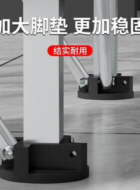 DJ打碟机支架四六脚铝合金八爪鱼控制器不锈钢数码航空箱机柜支架