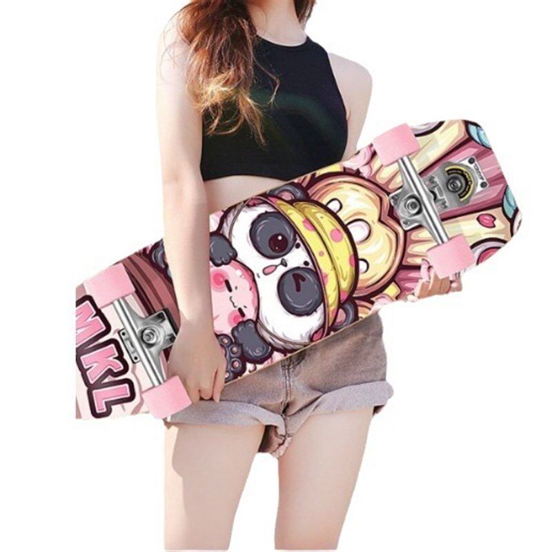 迈卡龙陆地冲浪板喵板S7路冲板滑板初学者滑雪slide代步S5陆冲板 - 图3