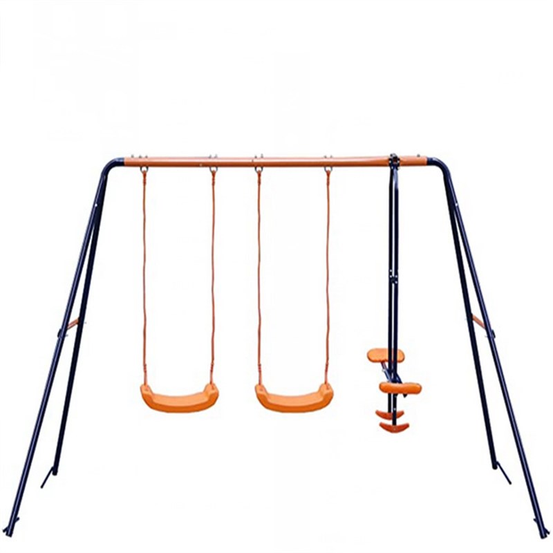 3合1儿童婴幼儿秋千 室内外吊床幼儿园跷跷板户外庭院秋千 - 图3