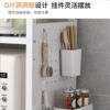 Kitchen rack microwave oven rack retractable double-layer countertop K table multi-functional hole board storage rack