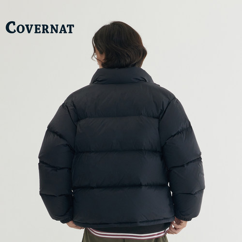 COVERNAT经典短款羽绒服保暖加厚鸭绒外套韩版休闲百搭2025年新款 - 图1