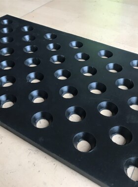 抛丸机耐磨漏砂板吊钩抛丸机配件漏沙板喷砂机橡胶落沙板
