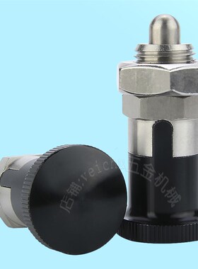ZAY31/ZAY32 短螺纹型分度销 短型旋钮柱塞短牙定位柱弹簧定位销