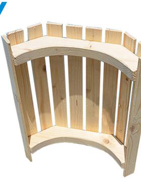 桑拿木灯罩 防爆灯木制灯罩 干蒸汗蒸房配件 实木桑拿房灯保护罩
