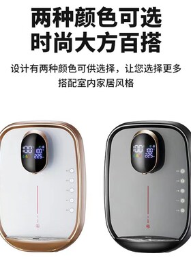 智能语音呼唤家用管线机彩屏速热壁挂式I直饮机调温调量加热开水