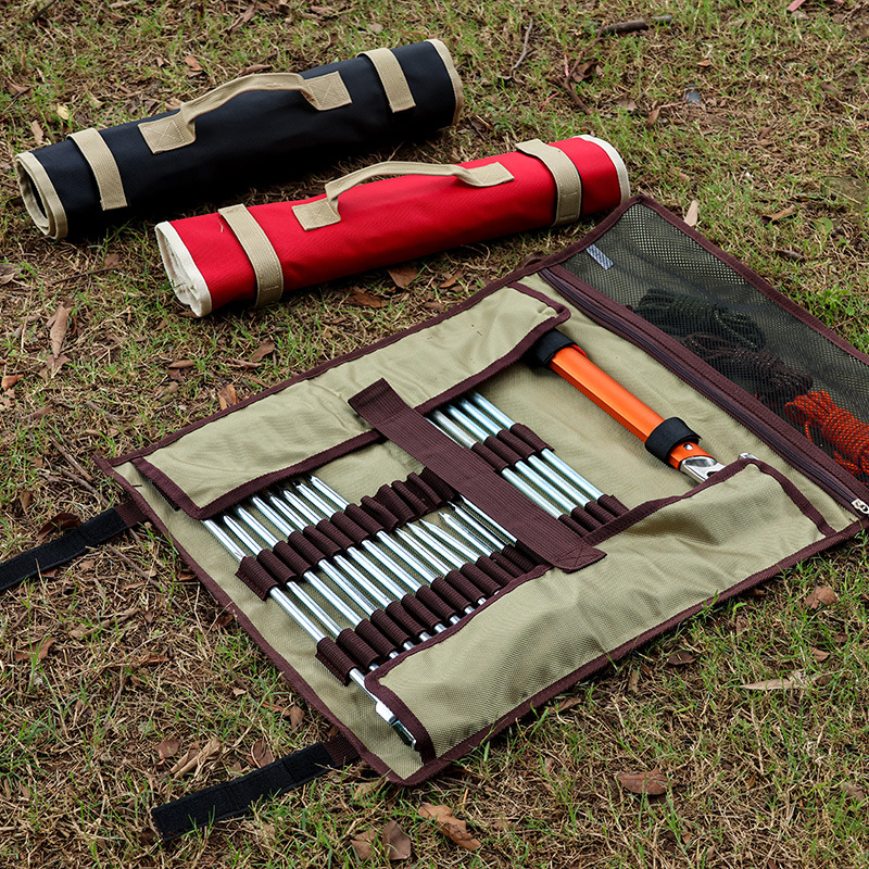 户外手提工具包野营地钉收纳包锤子帐篷配件整理袋简易营钉包 - 图1