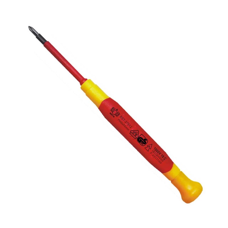 鹰之印VDE耐高压1000V绝缘螺丝刀精密准调试改锥起子一字十字工具 - 图3