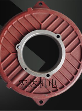 Y2-180立式电机前端盖18.5千瓦2/4/6/8级法兰端盖电机配件
