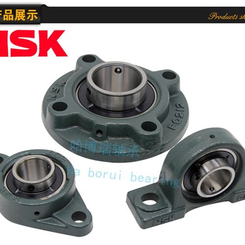 NSK进口外球面带座轴承UCP201 202 203 204 205 206 207 208 209 - 图0