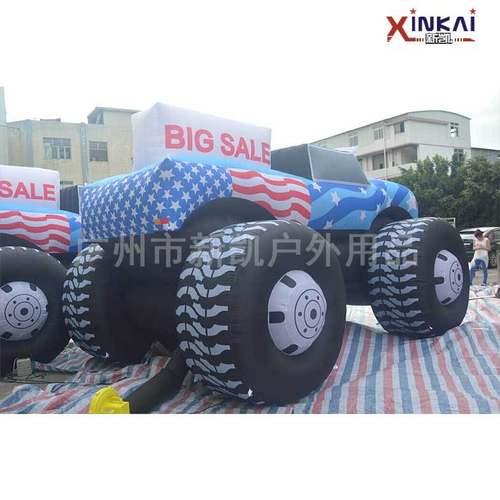 厂家定制 户外车展充气模型 商场游乐场场景装饰 充气汽车模型 - 图1