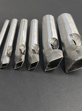 菱形花样冲图案冲子皮革异形冲四边形钢冲尖冲花冲DIY皮具打孔器