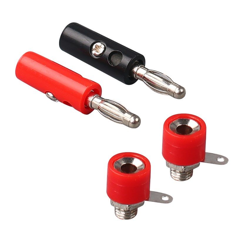 喇叭线插头灯笼插头音箱香蕉插头功放音箱接线柱4mm灯笼香蕉插头,淘宝优惠券,粉丝福利购,淘宝优惠卷