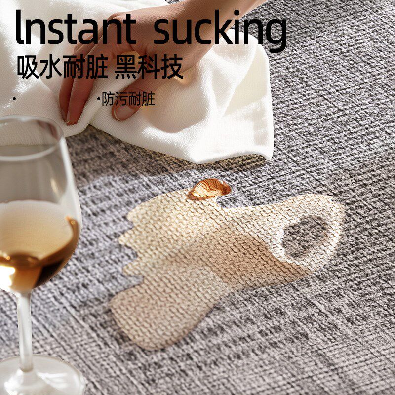 New kitchen floor mats are non-slip, oil-proof, wipeable and wash-free, z carpets are waterproof, dirt-resistant and wash-free, special kitchen floor mats