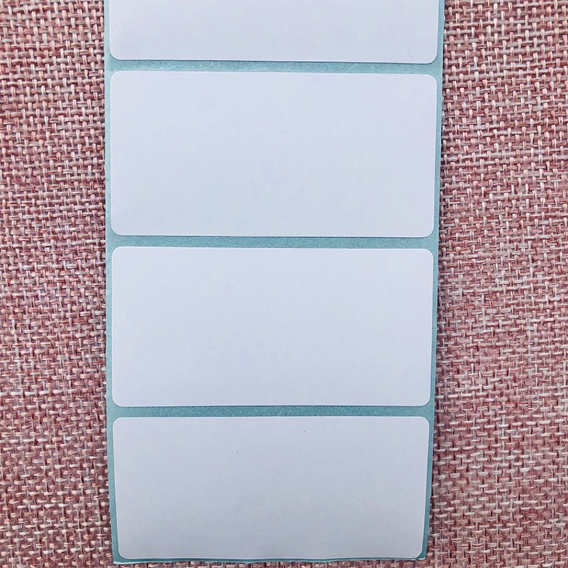 Three-proof thermal paper 60x30x1000 sheets horizontal version self-adhesive label paper barcode paper thermal printing paper 6x3