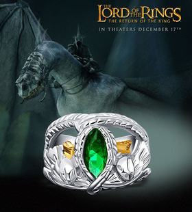 跨狮门电影纯银欧美指环王魔戒