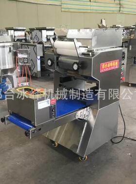 日式拉面机电动面条机合金和面机压辊压面机自动撒粉