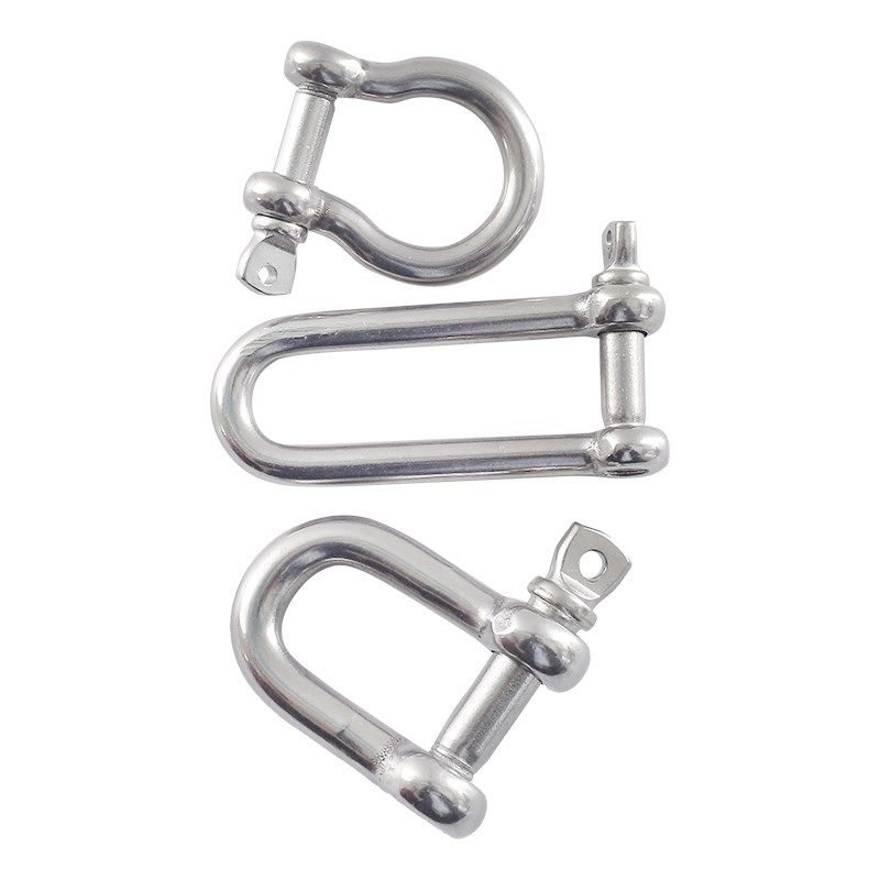 304不锈钢D型卸扣加长d形卸扣起重U型连接扣链条钢扣快速接环弓型,淘宝优惠券,粉丝福利购,淘宝优惠卷