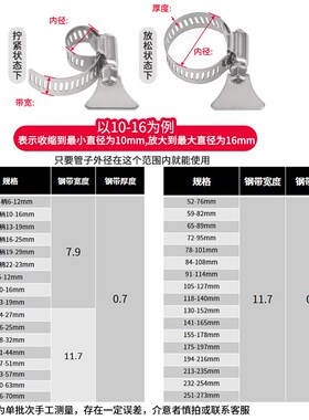 304不锈钢手柄喉箍手拧卡箍抱箍管箍水管收紧箍圈固定夹管卡卡子