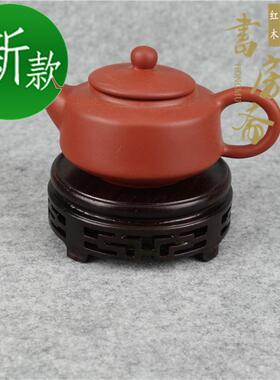 实I木壶座底座茶l具架茶壶架壶托养壶垫茶道茶具零配件隔热紫砂壶