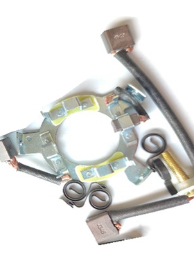 电动绞盘配件碳刷12V24V小吊机碳刷后盖高铜耐磨2000磅3000磅通用