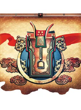 内蒙古皮画成吉思汗民族特色装饰壁F画蒙古族餐厅客厅卧室玄关挂