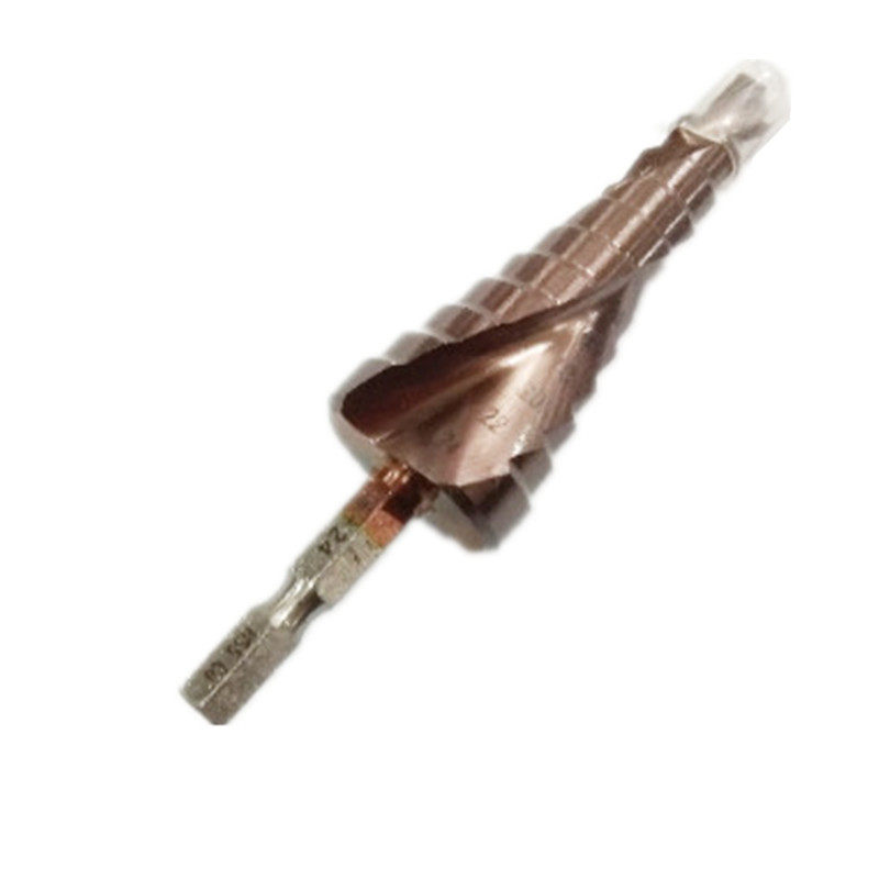 M35含钴阶梯钻头 六角柄螺旋槽宝塔钻3-12 4-22 6-24 4-26 3-14mm,淘宝优惠券,粉丝福利购,淘宝优惠卷