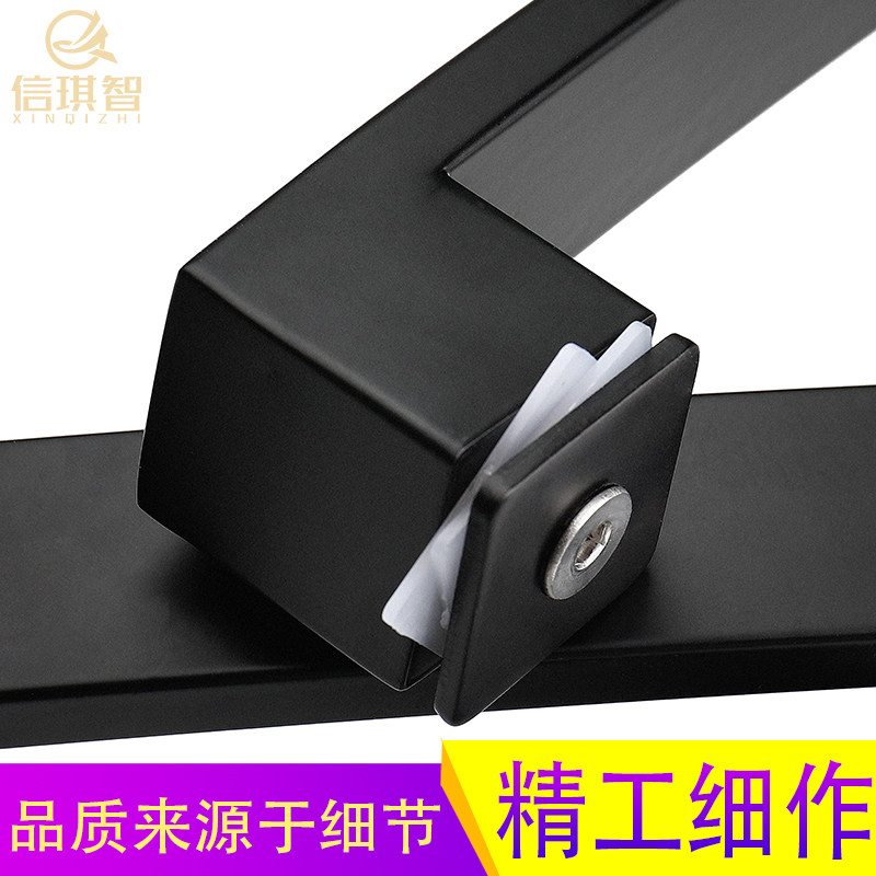 淋浴房拉手不锈钢玻璃门拉手黑色浴室门把手推拉门把手移门方拉手,淘宝优惠券,粉丝福利购,淘宝优惠卷