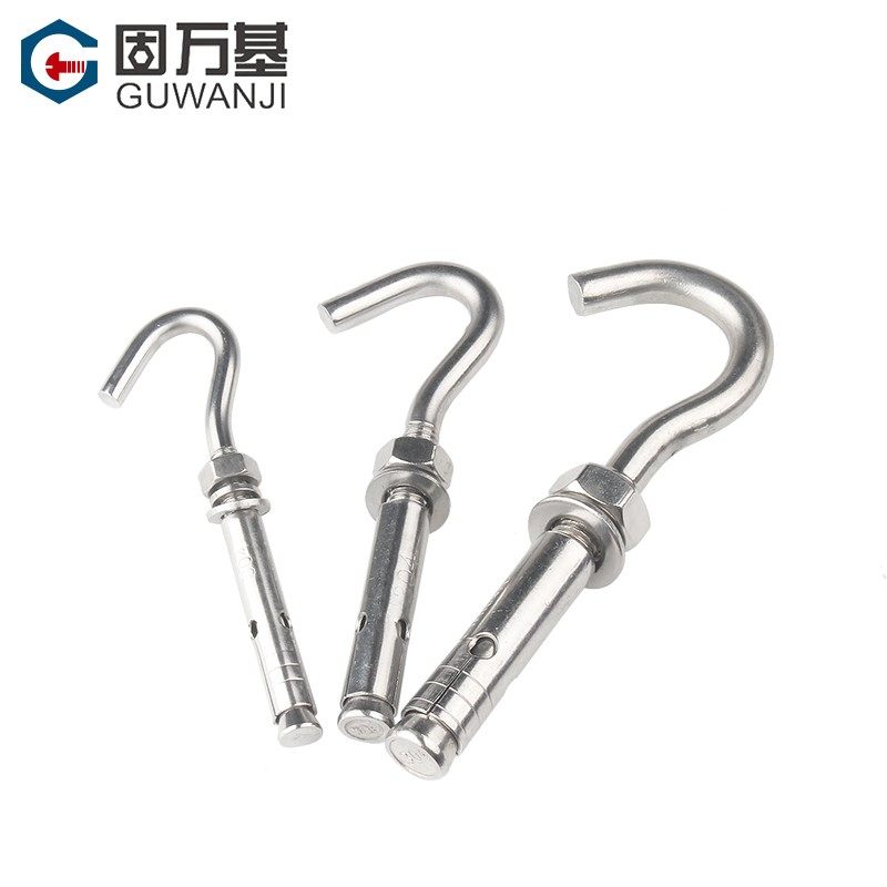 304不锈钢膨胀钩螺丝吊环井盖网带钩挂钩万能拉爆钩子M6M8M10M12,淘宝优惠券,粉丝福利购,淘宝优惠卷