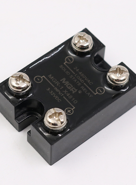美格尔直流固态继电器SSR MGR-1 X4810小型体积直流24控制交流220