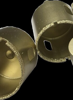 瓷砖钻头玻璃开孔器大理石专用打孔钎焊空心钻头陶瓷开口钻孔工具