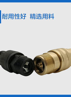 液压快速接头QZB275-77-15公制外螺纹高压油管快插接头22*1.5接头