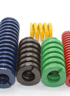 红色模具弹簧.矩形弹簧.压缩弹簧TM25*12.5*20 55 90 125 250 300