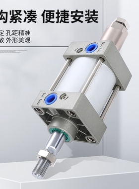 SCJ63/80/10025/75/100/125/150/200x300-50S可调标准气缸带磁