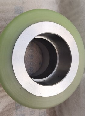 重型搬运坦克车胶轮聚氨酯轮子钢芯轮耐磨轮承重轮子120*90MM