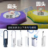 Baojiajie disposable toilet brush head replacement tablets universal