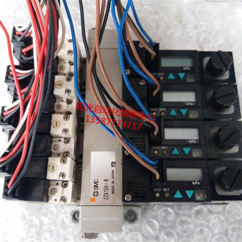 SMC真空发生器ZX1073-Q15L-DP23CL/ZSE3-0X-23,-OX 原装拆机件! - 图0