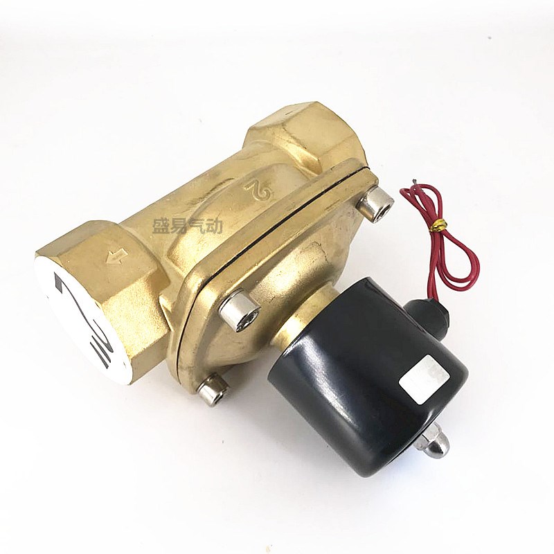 SLGPC 2W500-50常闭电磁阀UW-50 2寸水阀气阀 AC220V DC24V 盛隆 - 图0