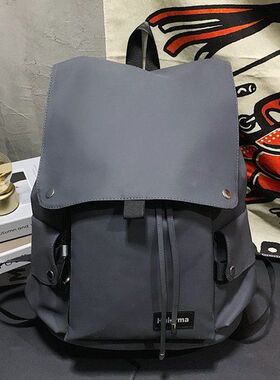 2024新款书包女高中大学生日系ins潮牌工装大容量双肩包女休闲旅