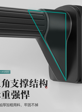 衣柜挂衣杆伸缩杆免打孔衣通杆晾衣衣杆衣架挂杆衣橱架子横杆撑杆