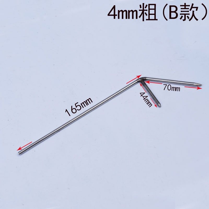 不锈钢叉子7字挂钩非标定制尖尖挂钩焊接异型件定做4MM粗,淘宝优惠券,粉丝福利购,淘宝优惠卷