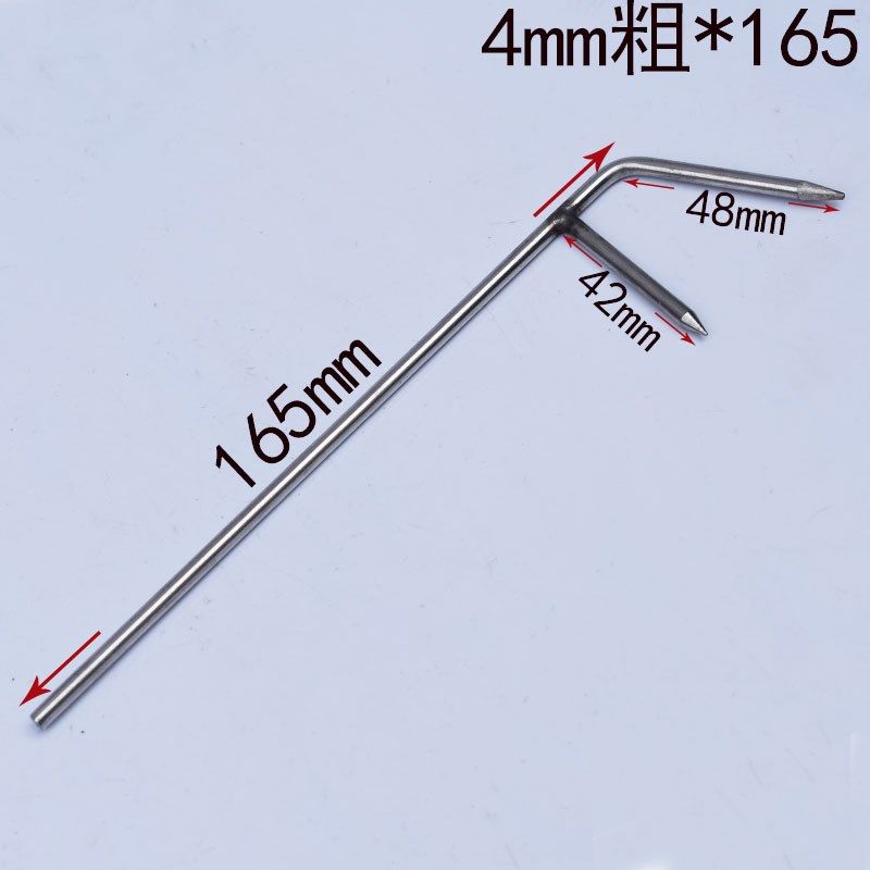 不锈钢叉子7字挂钩非标定制尖尖挂钩焊接异型件定做4MM粗,淘宝优惠券,粉丝福利购,淘宝优惠卷