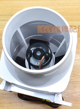 直流式机舱风机 排风扇12V24V直筒风机 房车游艇厨房专用风机配件