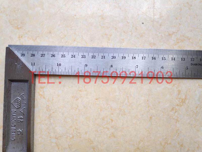石材干挂专用角尺30cm长 曲尺公英制刻度尺子 角尺 锌合金钢角尺,淘宝优惠券,粉丝福利购,淘宝优惠卷