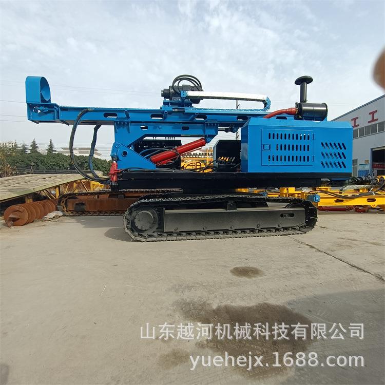 光伏打桩机螺旋桩机定制YH-G300Z爬坡度螺旋钻机太阳能 - 图2