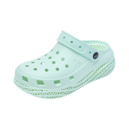 RCY 3D打印鞋  限定系列 舒适百搭 3D打印 洞洞鞋 女款 - 图0