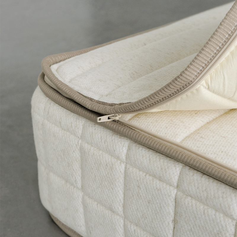 minimore舒伯特床垫北欧日式现代简约乳胶弹簧海绵软垫家用1.8M - 图0