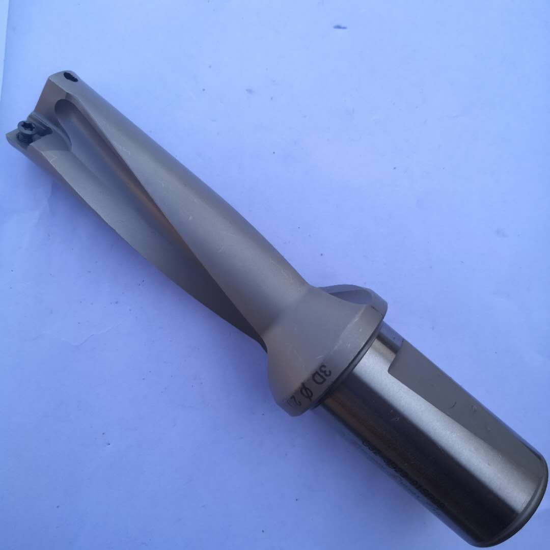 U钻快速钻头暴力扩孔喷水浅孔钻头WC刀片直径14-40*2D3D/4D/5D - 图0