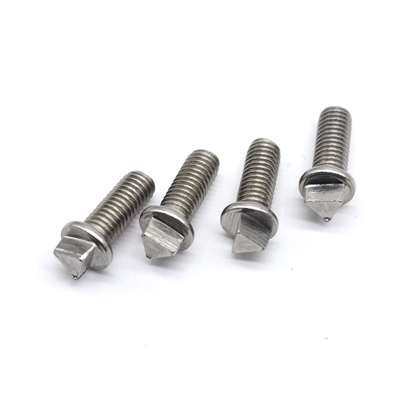 Free shipping 304 stainless steel triangular anti-theft screws street light electrical box chassis guardrail bolts M6M8M10