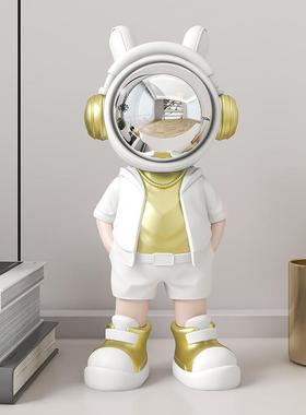 太空人宇航员小摆件客厅房间酒柜家居装饰品桌面航天员创意礼物